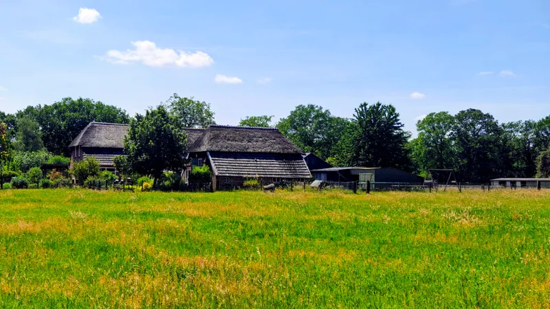 Sallands boerderij in het Achterhoekse landschap