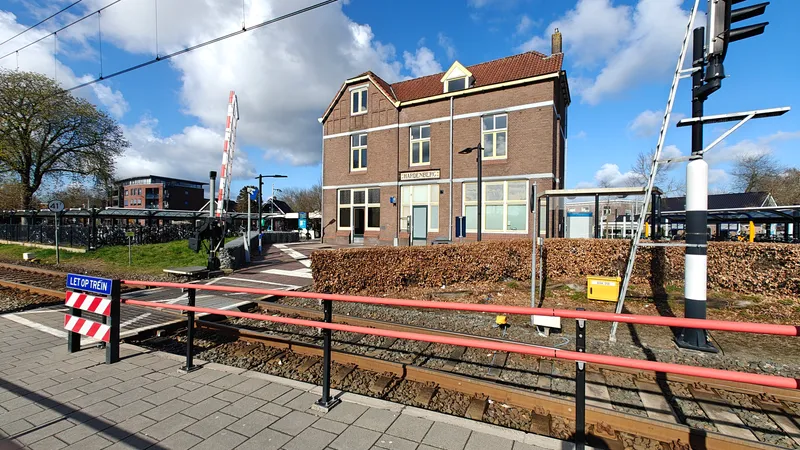 Spoorlijn bij Hardenberg