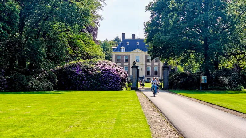 Het hoofdgebouw van Landgoed Verwolde