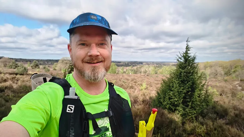 Selfie op de Noetselerberg