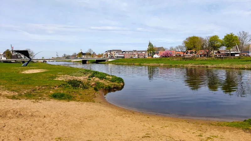De Vecht bij Ommen in de ochtend